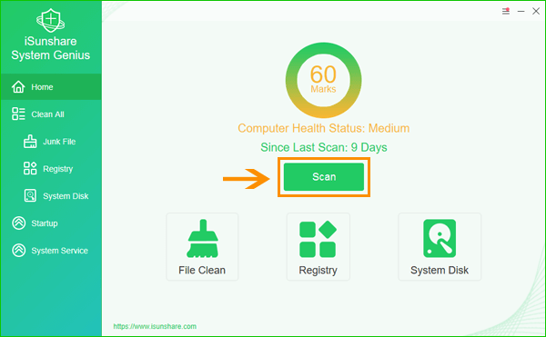  cliquez sur Numériser