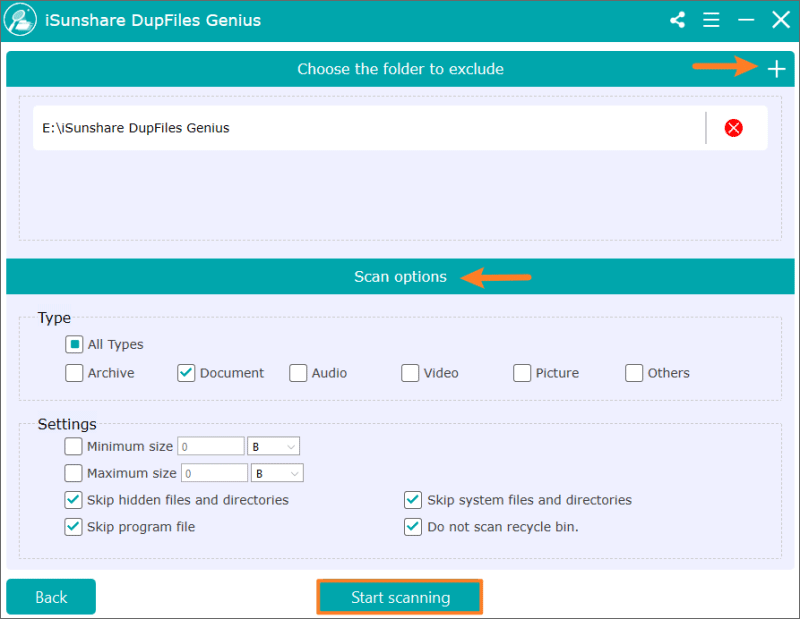 commencer à numériser