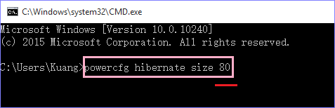 lignes de commande pour compresser les fichiers de veille
