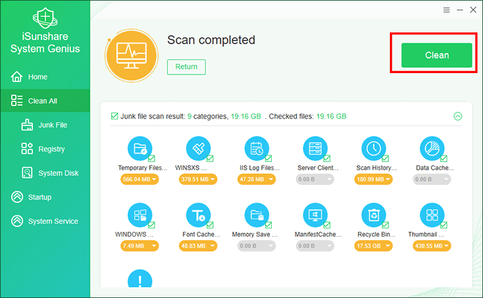 nettoyer tous les fichiers indesirables et les registres invalides