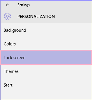 désactiver l'écran de verrouillage du sommeil