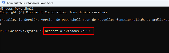 ajouter un fichier de demarrage via des commandes
