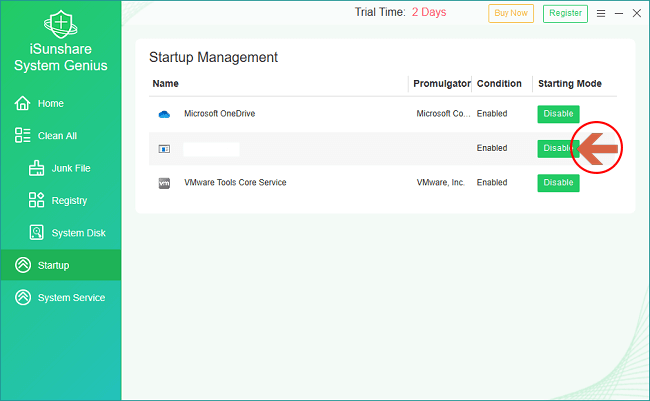 désactiver les programmes de démarrage