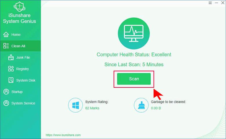 état de santé de l'ordinateur