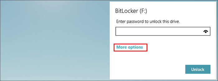 cliquez sur Plus d'options