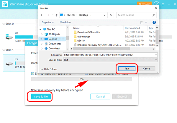définir l'emplacement de sauvegarde du fichier