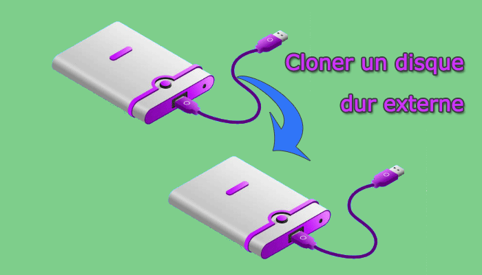 cloner un disque dur externe