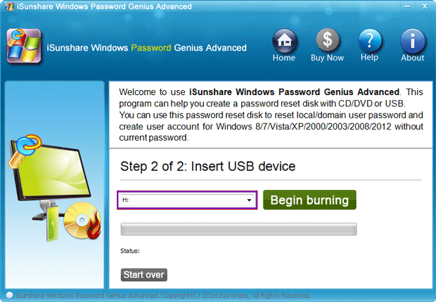 créer un disque de réinitialisation de mot de passe pour la tablette Lenovo