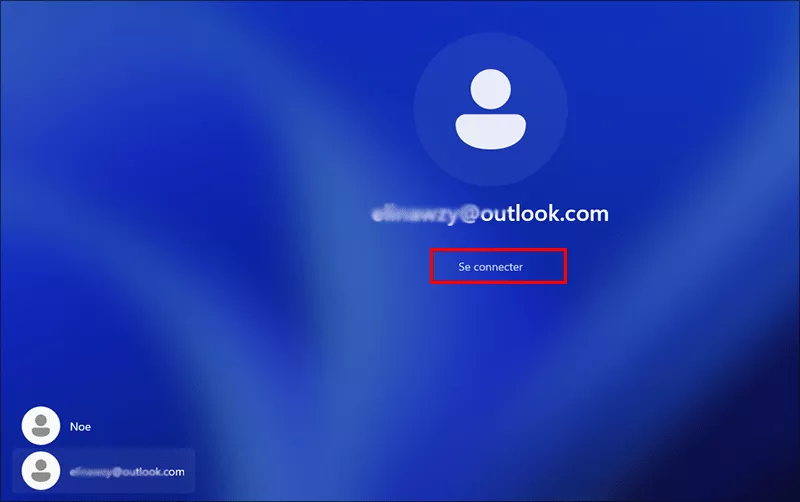 connectez-vous avec le compte Administrateur