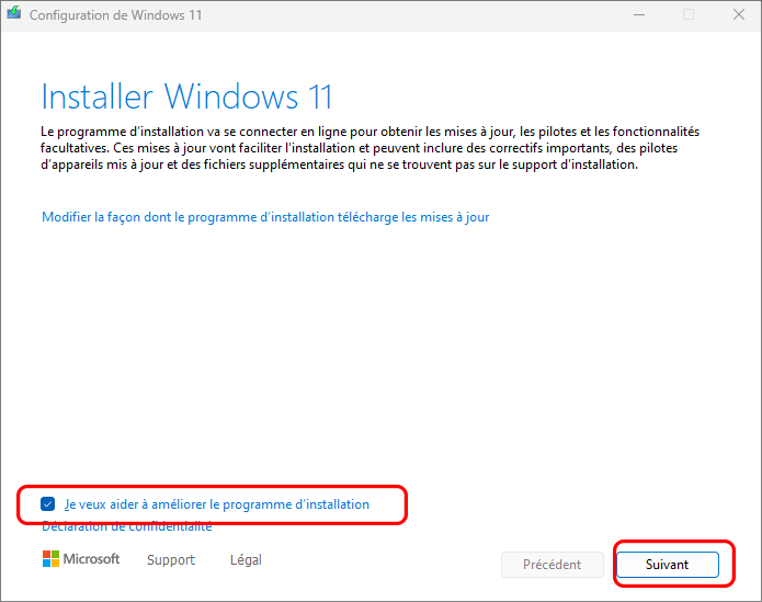 installer windows 11