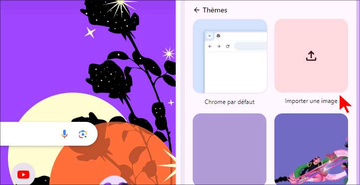 cliquez telecharger une image