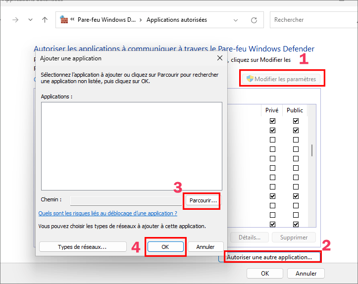 ajouter google chrome